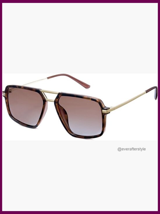 Polarized Aviator Sunglasses with UV400 Protection for Driving Outdoor main image 5